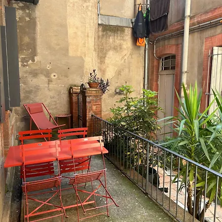Le Toulousain 001 - Calme En Rez-de-chaussée Avec Terrasse - Hypercentre, Quartier Jeanne D'arc