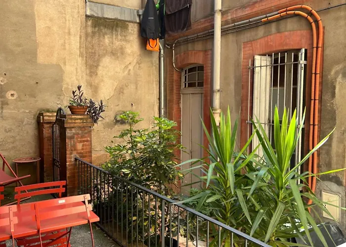Le Toulousain 001 - Calme En Rez-de-chaussee Avec Terrasse - Hypercentre, Quartier Jeanne D'arc شقة *