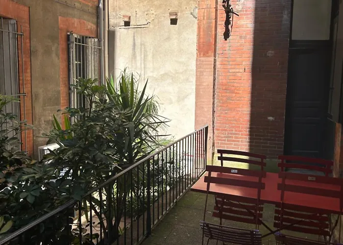 Le Toulousain 001 - Calme En Rez-de-chaussée Avec Terrasse - Hypercentre, Quartier Jeanne D'arc *