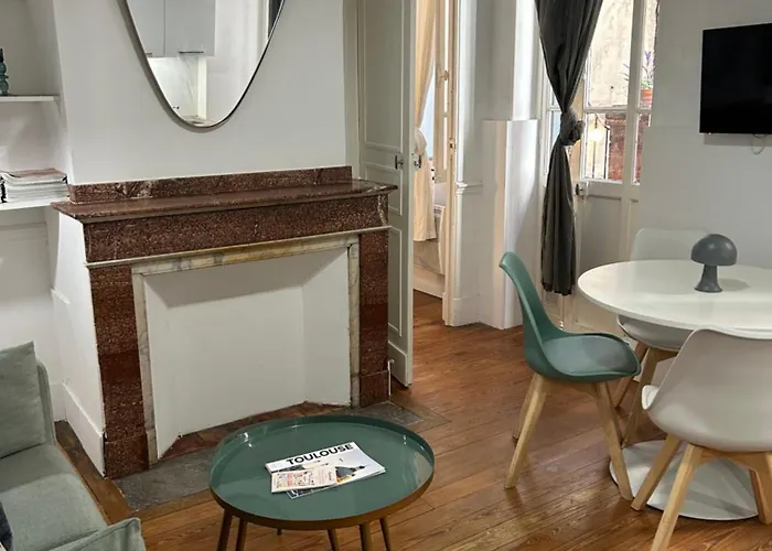 Le Toulousain 001 - Calme En Rez-de-chaussee Avec Terrasse - Hypercentre, Quartier Jeanne D'arc تولوز