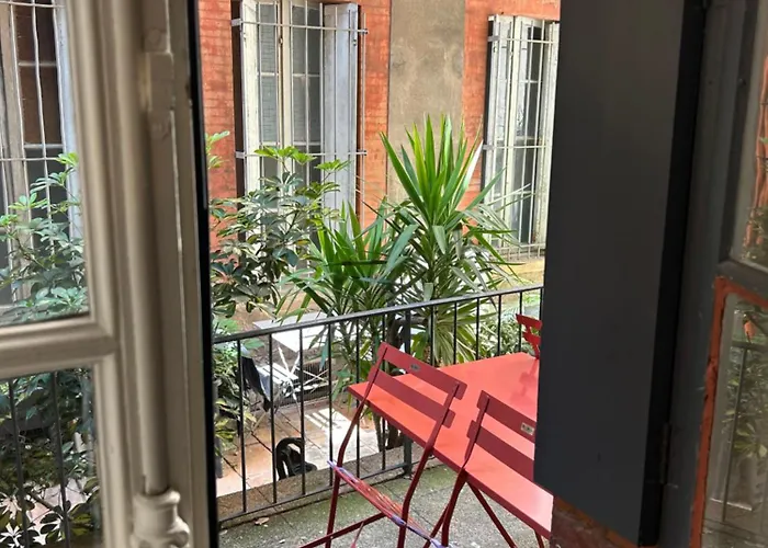 Le Toulousain 001 - Calme En Rez-de-chaussee Avec Terrasse - Hypercentre, Quartier Jeanne D'arc